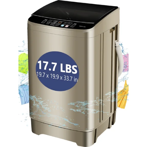 Portable Washing Machine, 17.7 lbs Large Capacity Full Automatic